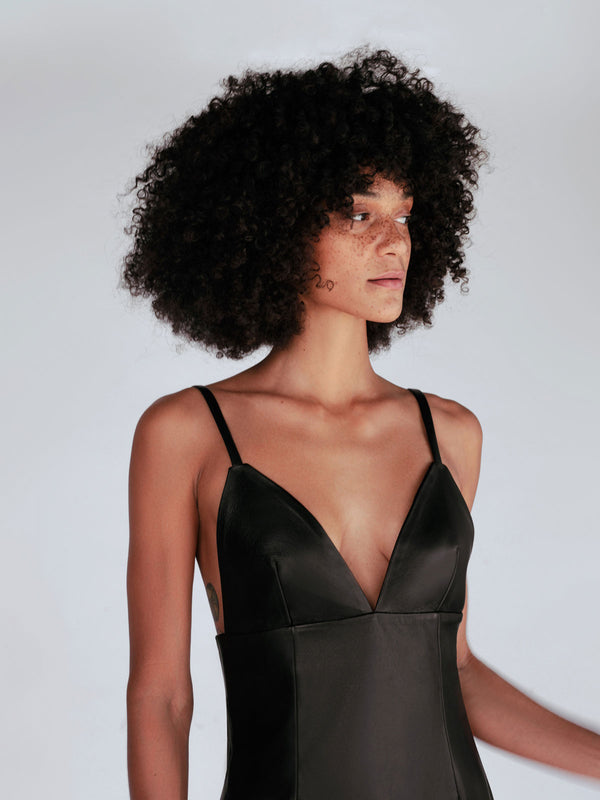 satin slip dress black product info and reviews Unique Vintage Black Stretch Satin Long Slip M/6-8